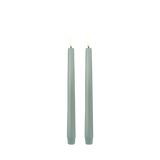Uyuni Candles - Smooth Classic Taper Candles - 2 pack