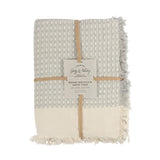 Jumbo Waffle Fringe Table Cloth