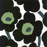 Unikko White Black Luncheon Napkin