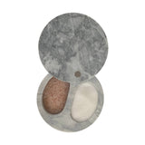 White Marble Double Salt Cellar