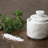 White Marble Salt Cellar