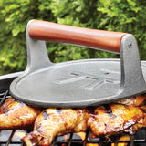 Round Grill Press, Cast Iron
