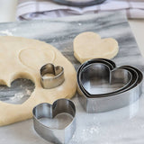 Heart Cookie Cutter Set, 5-Piece