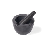 Black Marble Mortar and Pestle