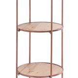 Antique Copper Four Tier Plant Stand