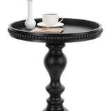 Round Black Table