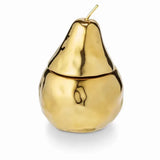 Spiced Pear Ceramic Fruit Candle