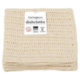 Homespun Natural Dishcloths Set of 2