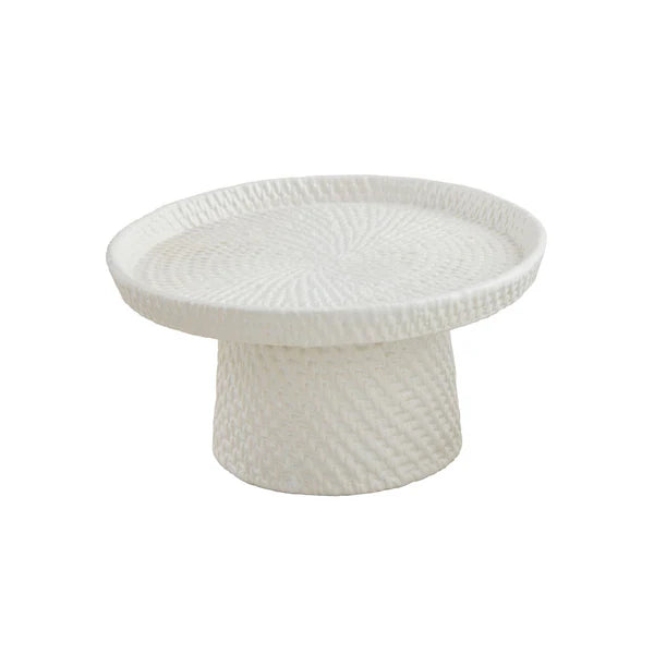 Woven Ceramic Pedestal