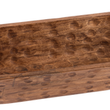 Walnut Finish Dough Bowl
