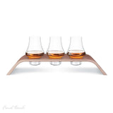 4 Piece Whiskey Flight Tasting Set