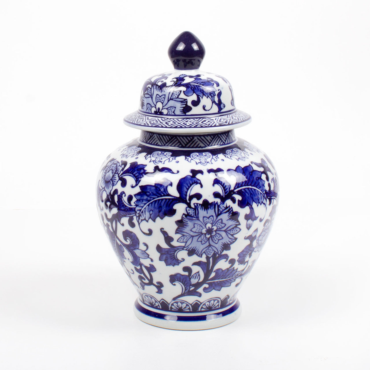 Blue Chinoiserie Ginger Jar