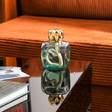 Magical Green Fragrance Lamp Gift Set with Velvet of Orient