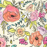 Flower Party Guest Towel