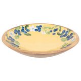 Blueberry Shallow Bowl