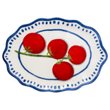 Amalfi Tomato Oval Platter