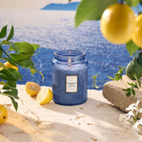 Large Jar Candle | Mediterranean Lemon