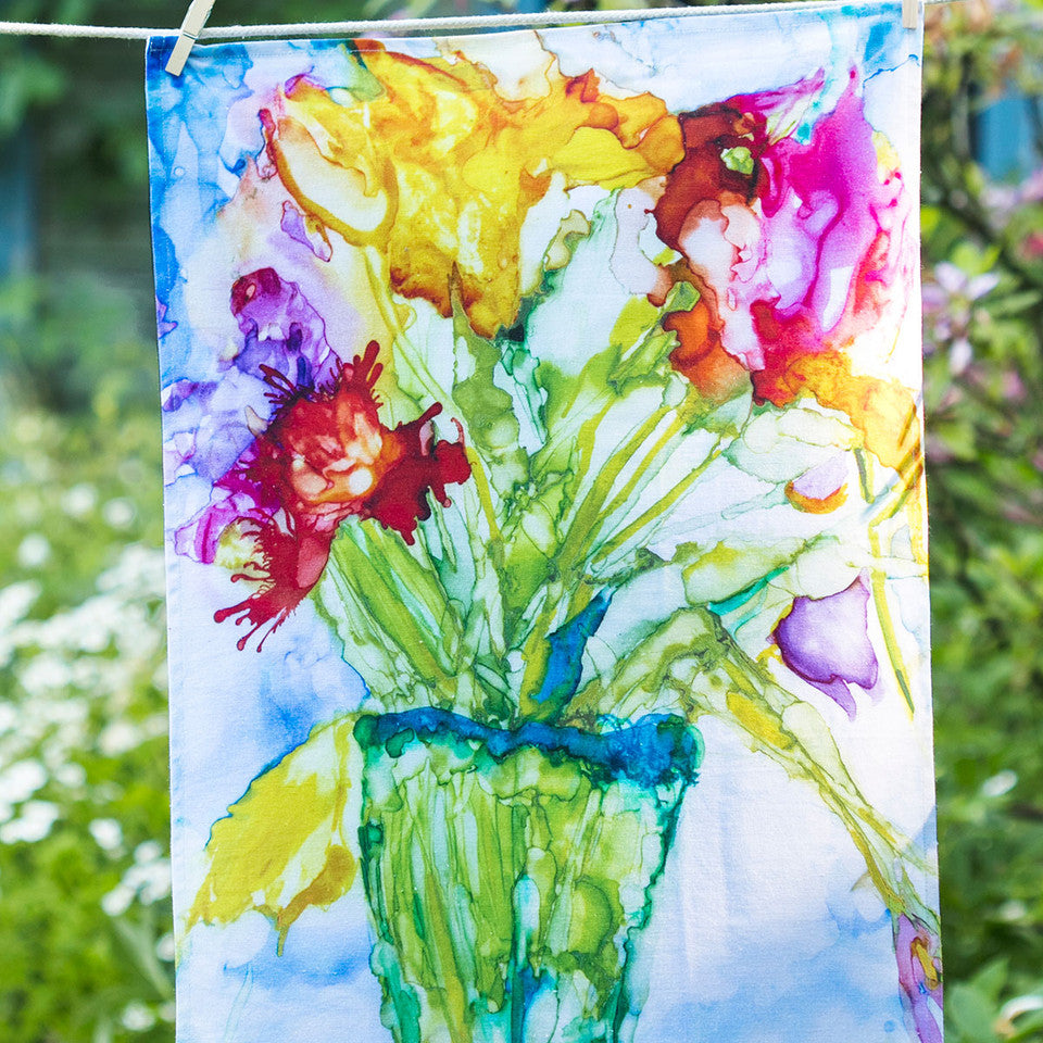 April Cornell Tea Towel