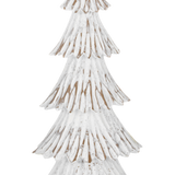 White & Gold Pine Tree Set