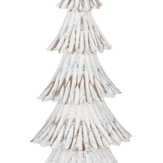 White & Gold Pine Tree Set