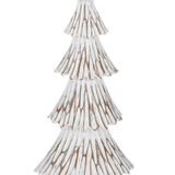 White & Gold Pine Tree Set