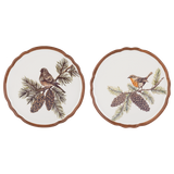 Winter Bird Platters
