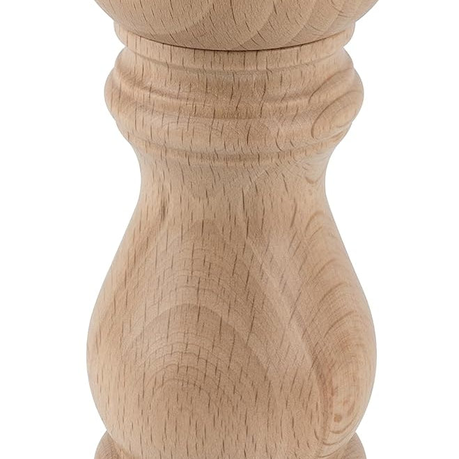 U'Select Natural wood manual salt mill| 18cm