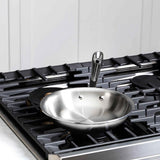 D3 Stainless 3-ply Bonded Cookware, Fry Pan, 8 inch