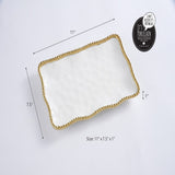 Golden Salerno Rectangular Platter