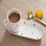 Heart to Heart Espresso Cup & Saucer