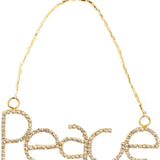 Rhinestone Word Ornament