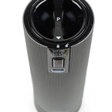 line aluminum dark  electrical pepper mill