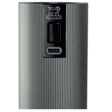 line aluminum dark  electrical pepper mill