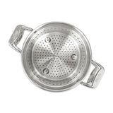 Simply Strain; Stainless Steel Multipot with Insert