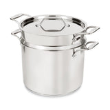 Simply Strain; Stainless Steel Multipot with Insert
