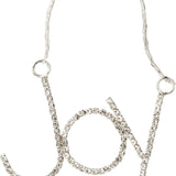 Rhinestone Word Ornament
