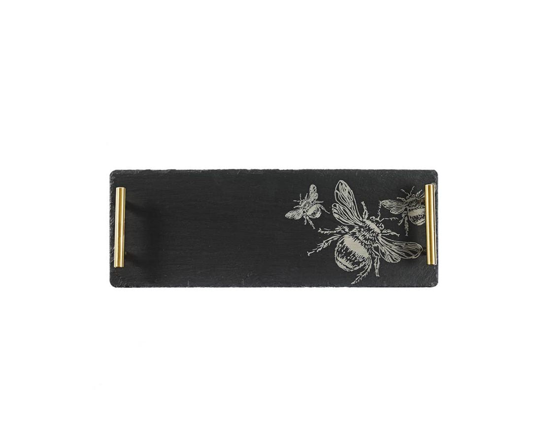 Slate Bee Serving Tray