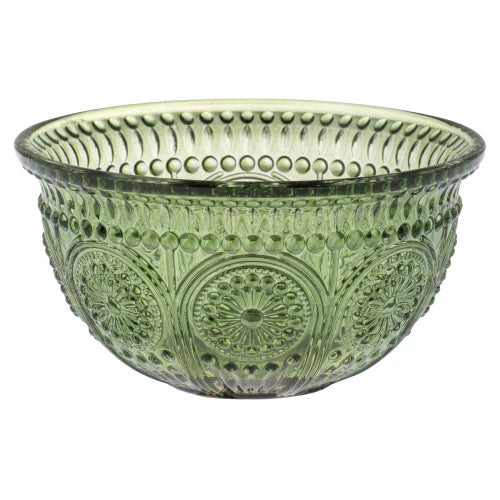 Madellion Glass Bowl