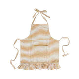 Woven Striped Apron