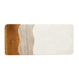 Face to Face Serving Board | Marble + Wood