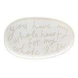 Ceramic Platter | Sweet Love