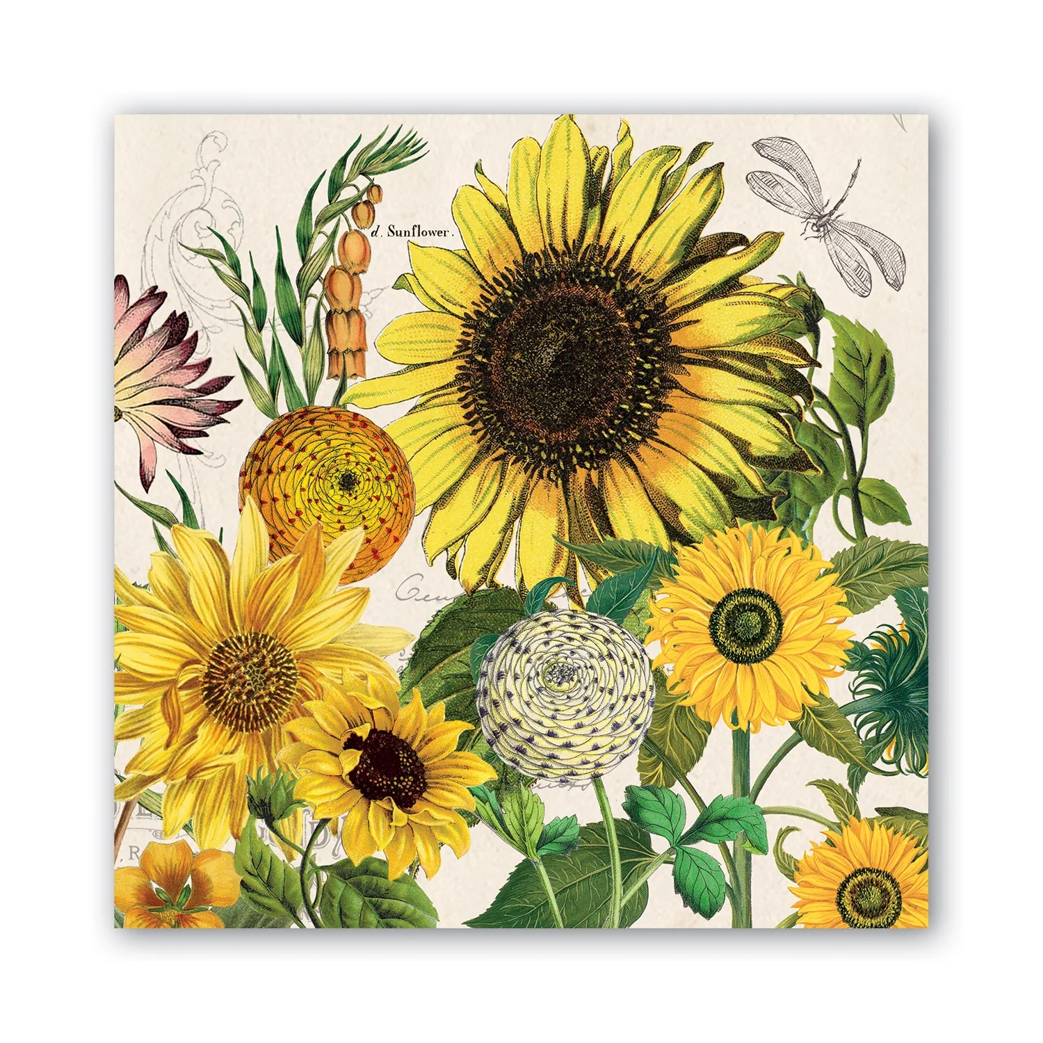 Michel Design Cocktail Napkins