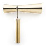 Double Jigger with Handle | Gold