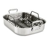 Gourmet Accessories, Large Stainless Steel Roaster with Rack
