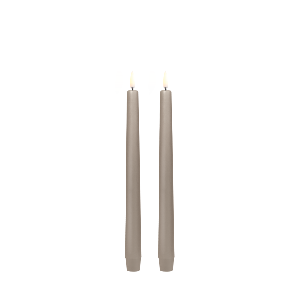 Uyuni Candles - Smooth Classic Taper Candles - 2 pack