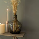 Smooth Triple Flame Pillar Candle