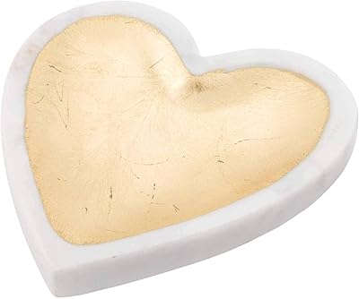 Marble Foil Heart Tray