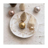 Snow Stoneware Plate