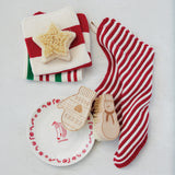 Beech Wood & Sisal Holiday Shaped Dish Brush