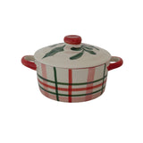 Holiday Hand-Painted Stoneware Bake